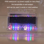 Car Solar Warning Light Anti-rear Collision LED Tail Light