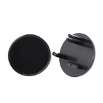 UK 3-Hole Baby Socket Protection Cover, Round Black, Round Transparent, Pear Shaped White