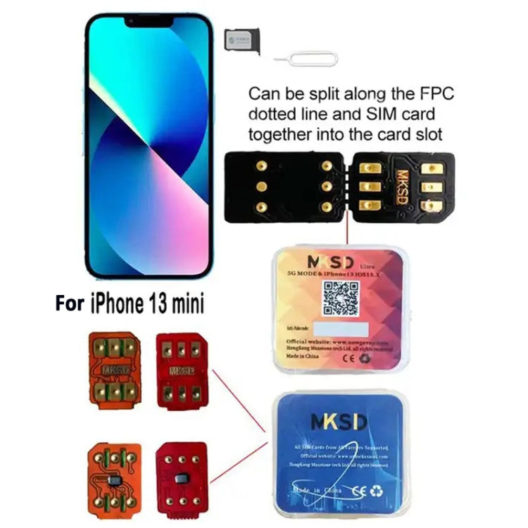 MKSD Ultra 5G Unlock Sim Card for iPhone Series, MKSD