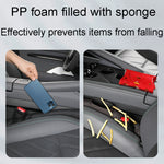 1pair Car Seat Storage Organizer Seat Anti Leakage Seam Fillers, Storage Black, Storage Dark Coffee