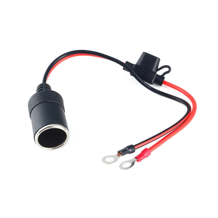 Car Cigarette Lighter Female Socket With 20A Fuse Tube, 30cm, 50cm, 1m, 3m