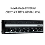 8-Channel Monitoring Multi-Channel Headphone Amplifier For Recording Studio, US Plug, HA800