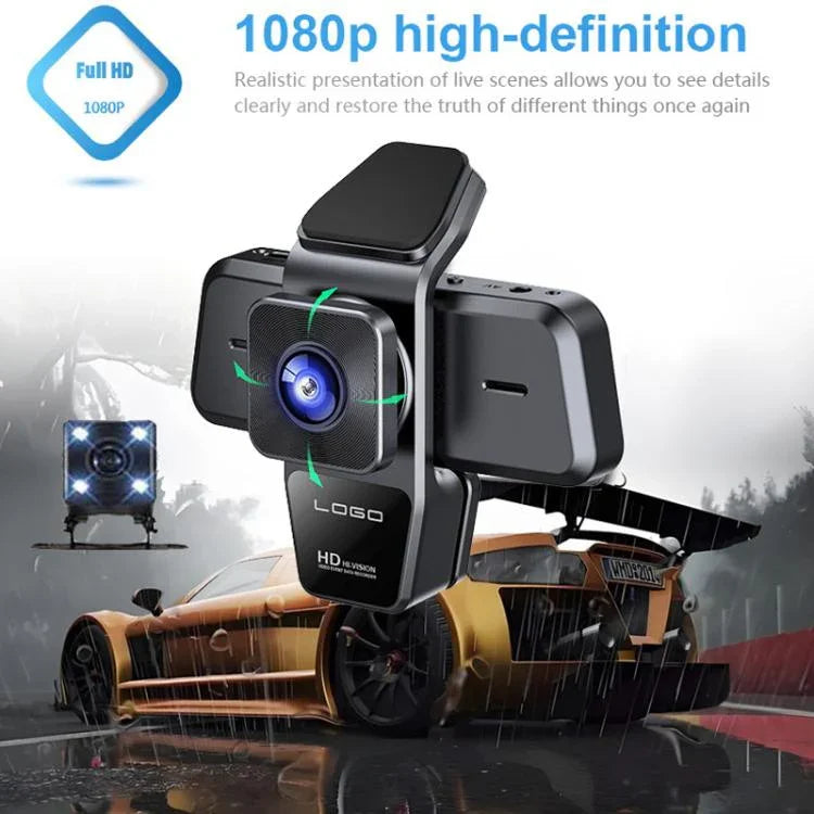 3 Recording 1080P Camera HD Mobile Phone Playback Driving Recorder, G70