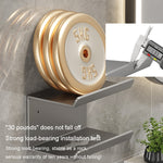 2 In 1 No-Punch Bathroom Shelf Household Paper Towel Cell Phone Toiletries Storage Rack