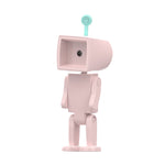Mini Astronaut Magnetic LED Night Light Desktop Building Block Ornaments Desk Lamp, Round White, Round Pink, Round Blue, Round Green, Square White, Square Pink, Square Blue, Square Green