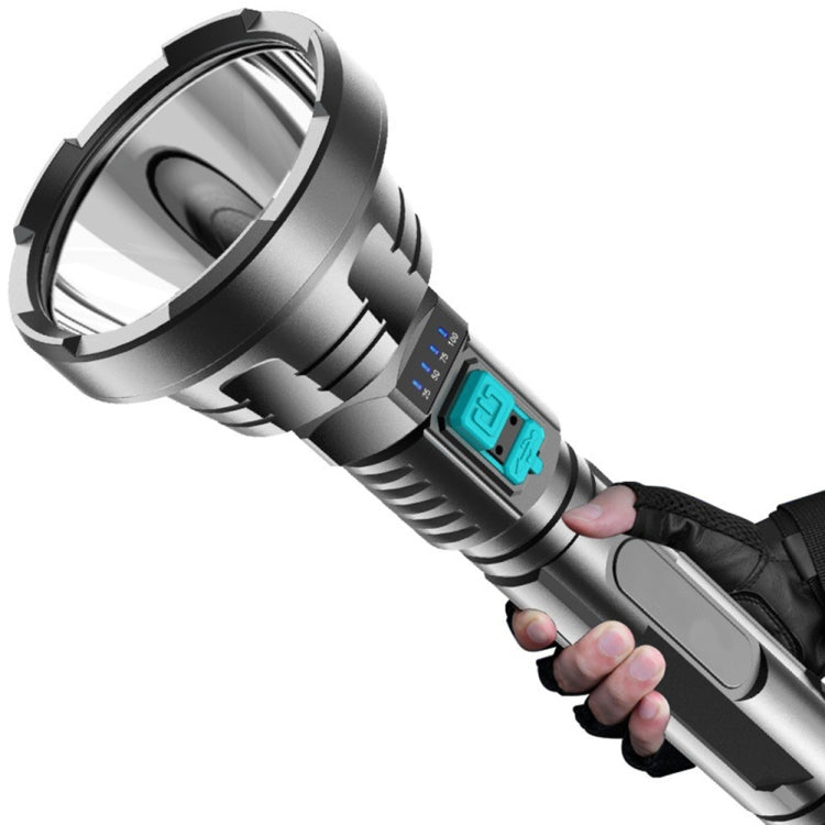Strong Light Flashlight USB Rechargeable LED Super Bright Long-range Outdoor Lighting