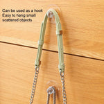 2pcs /Pack Invisible Cabinet Drawer Suction Cup Sticky Handle Acrylic Self-Adhesive Closet Glass Handle