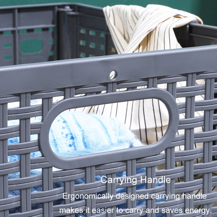Foldable Dirty Clothes Basket Wall Mounted Bathroom Dirty Clothes Storage Frame Plastic Laundry Basket, Plus Large Gray, Plus Large Black, Extra Large Black, Extra Large White, Extra Large Gray