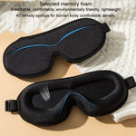 3D Eye Mask Breathable Shade Stereoscopic Nose All-In-One Sleeping Eye Mask