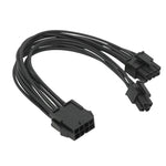 CPU 8Pin To 8+4Pin Adapter Cable Power Supply Motherboard Processor Power Cable, 20cm, 30cm