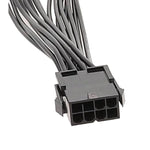8P Female To Dual 6+2Pin Male Graphics Card Power Cable 8P To Dual 8P 1 To 2 Power Adapter Cable, 8P Female To Dual 6+2Pin Male