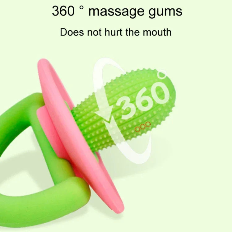 Silicone Cactus Teether Baby Anti Teething Sticks Toys