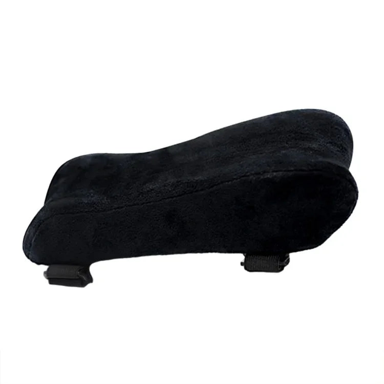 Curve Three-dimensional Support Memory Foam Office Chair Armrest Pad, Black, Gel Grid, Grid, Gray Grid, Gray