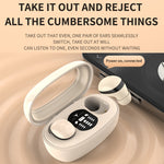 Mini TWS Bluetooth Earphones With Rectangular Bin Noise Reduction Long Life Sleep Wireless Music Earbuds, mini13s