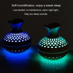 LED Light Aromatherapy Diffuser Home Small Vase Quiet Humidifier Aromatherapy Diffuser 2 In 1