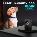 Anti Barking Device for Dogs With 4 Enhanced Ultrasonic Transmitter 3 Adjustable Levels, 4 Head