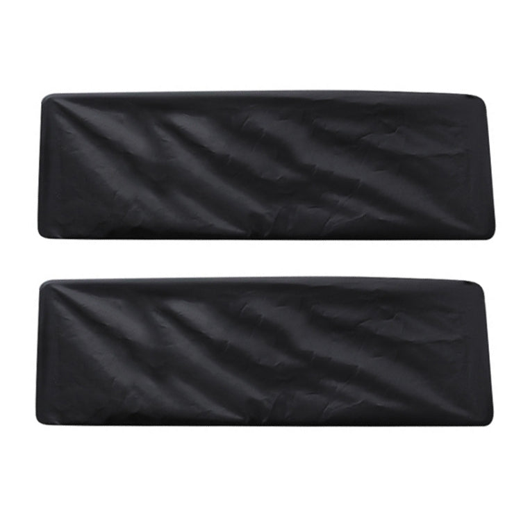 1pair Dustproof Waterproof Thickened Oxford Cloth License Plate Cover
