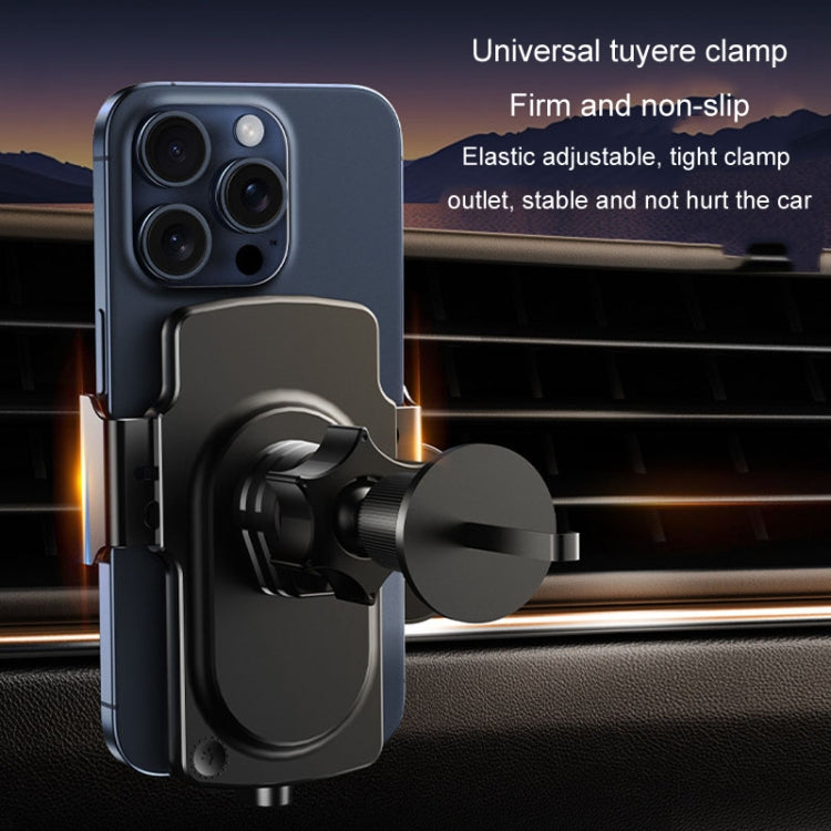 Car Magsafe Wireless Charger Transparent Induction 120W Fast Charging Universal Mobile Phone Bracket, Wireless Charger Mobile Phone Bracket