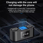 One To Four PD+QC Car Cigarette Lighter Multi-Port Mobile Phone Charger, Q5