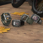 C20Plus 1.81-inch Health Monitoring Waterproof Bluetooth Call Smart Watch, Camouflage Green