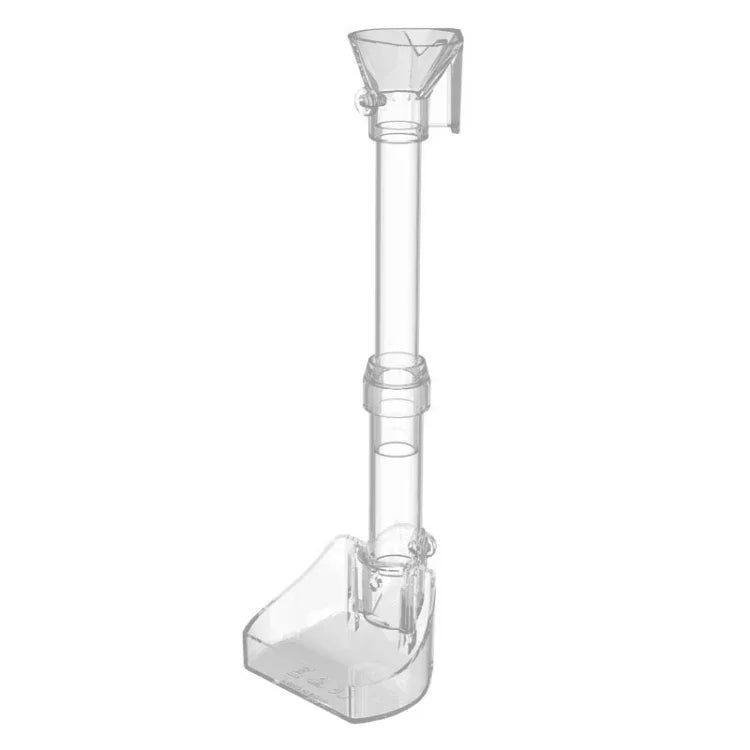 Fish Tank Feeding Tube Acrylic Feeder Small Fish Feeding Tube, 13-18cm, 20-32cm