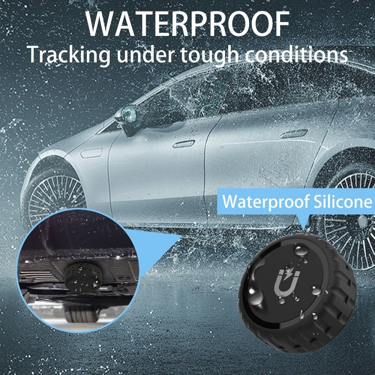 For AirTag 2nd Gen / AirTag 1st Gen PC High-Strength Magnetic Suction Waterproof Protective Cover