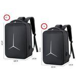 Multifunctional Waterproof Business Sports Laptop Backpack with USB Port, 15 inch, 17 inch