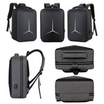 Multifunctional Waterproof Business Sports Laptop Backpack with USB Port, 15 inch, 17 inch