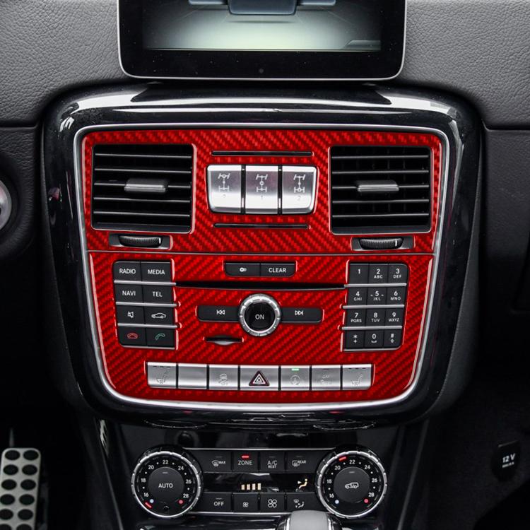 For Mercedes-Benz G-Class W463 2pcs /Set Multimedia Panel Decorative Sticker