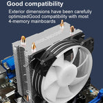 COOLMOON Frost Double Copper Tube CPU Fan Desktop PC Illuminated Silent AMD Air-Cooled Cooler, P2 Magic Moon Edition Single Fan, P22 Magic Moon Edition Double Fan, P2 Streamline Edition Single Fan, P22 Streamline Edition Double Fan