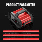 FOXSUR 25A 12V/24V Portable High-Power Car Ship Motorcycle Charger, US Plug, EU Plug, UK Plug, AU Plug, JP Plug