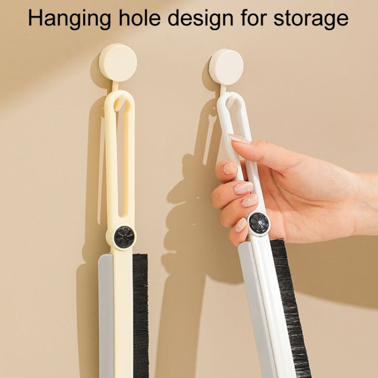 Household Multifunctional Crevice Brush Bathroom Long Handled Groove Cleaning Brush