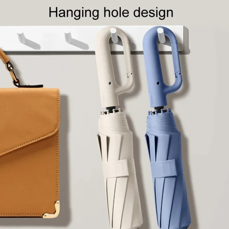 Fully Automatic Rain Or Shine Umbrella Foldable Unisex Sun Shade Umbrella, Forward Beige 105cm, Forward Blue 105cm, Forward Gray 105cm, Forward Beige 125cm, Forward Blue 125cm, Forward Gray 125cm, Reverse Beige 105cm, Reverse Blue 105cm                ...