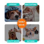 7 Inch Pet Licking Mat with Suction Cups Non-Slip Slow Feeding Mat for Dogs & Cats, Grey, Mint Color, Blue