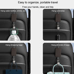 Car Seat Hook Multi-function Leather Seatback Hanger Car Interior Supplies