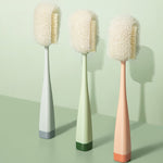 Long Handle Removable Sponge Mug Brush Household Cup Cleaning Brush