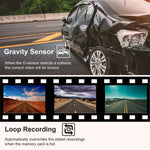 High-Definition Night Vision Driving Recorder, Dual Recording No WIFI, Triple Recording No WIFI, Triple Recording With WIFI Mobile Playback