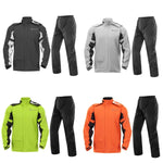 SULAITE Outdoor Motorcycle Riding Full Body Split Raincoat Suit, L, XL, XXL, XXXL, M