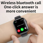 F70  2.1 Inch Screen Smart Watch With Blood Sugar/Blood Oxygen Monitoring /SOS Alarm/100+ Sports Modes, Black Silicone, Black Pink, Black Gray, Black 3-bead Steel, Black Milan, Black Leather, Black Brown Leather, Black Bamboo, Black SIlver 3-bead
