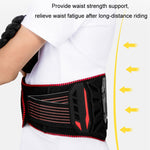 SULAITE Motorcycle Riding Breathable Anti-Fall Belt, Red S/M, Red L/XL, Yellow S/M, Yellow L/XL