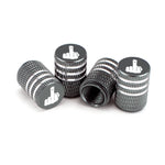 4pcs Laser Ioon Car Tire Modification Universal Valve