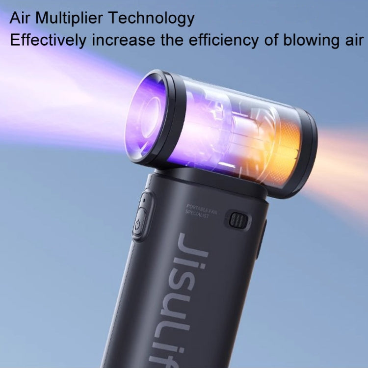 JisuLife Life9 High Speed Handheld Small Fan Mini Portable USB Rechargeable Desktop Cooling Electric Fan, 3600mAh, 5000mAh