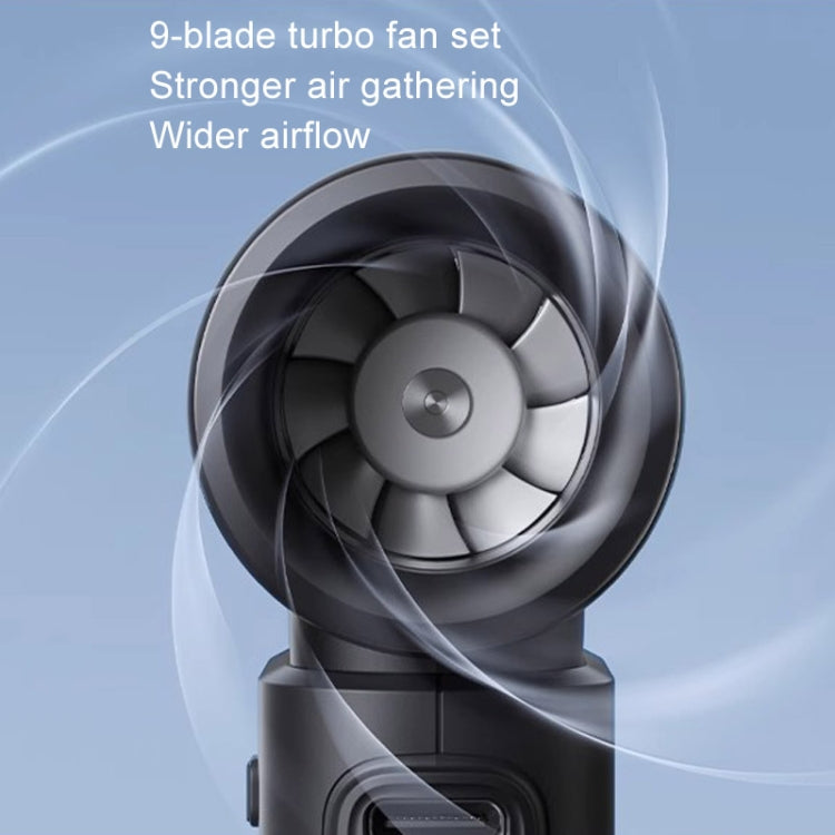 JisuLife Life9 High Speed Handheld Small Fan Mini Portable USB Rechargeable Desktop Cooling Electric Fan, 3600mAh, 5000mAh