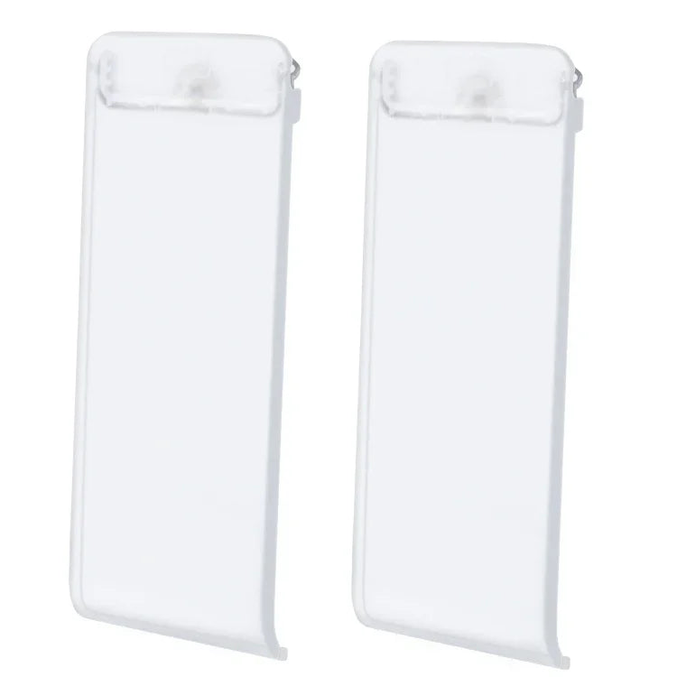 For Nintendo Switch Console 2pcs Replacement Kickstand Back Shell Holder, Black, Transparent White, White, Red, Blue