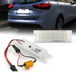 2pcs For Opel ZafiraB / ASTRA / CORSA LED License Plate Light, 2pcs