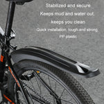 Bike Fenders Set Widen Lengthen Bicycle MTB Front Rear Quick Release Mudguard, 08CY0006, 08CY0007, 08CY0008