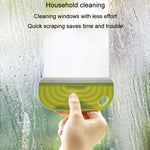 Mini Wiper Bathroom Mirror Glass Silicone Cleaning Tool Countertop Tile Scraper