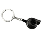 Car Tuning Accessories Turbo Keychain Decorative Pendant, Large Black, Large Gold, Large Bronze, Small Black, Small Gold, Small Green Antique