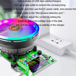 ATORCH Voltage Digitally Controlled Adjustable Constant Current Discharge Load Aging Tester, US Plug