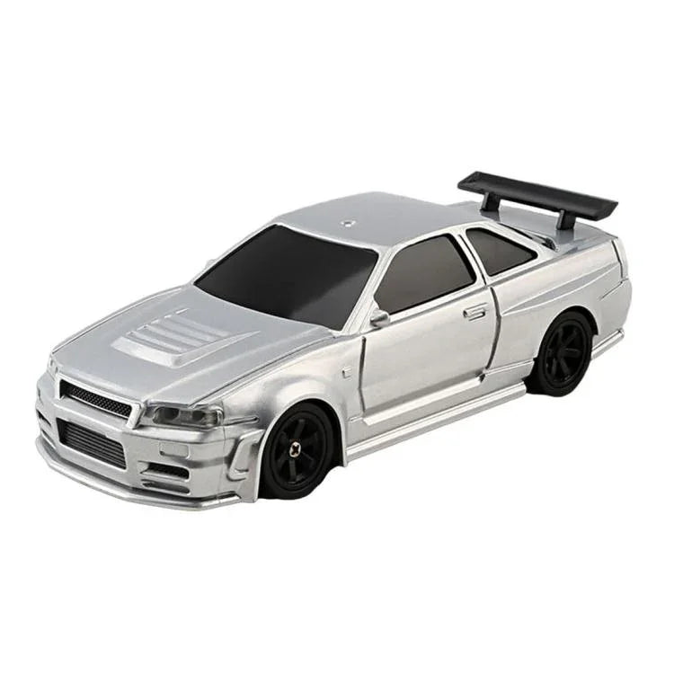 1:43 Full Scale Mini 4WD Drifting Charging Remote Control Car, 4301 Black Mustang, 4302 Blue M3, 4303 Orange 911, 4304 Silver GTR, 4301G Black Mustang With Gyroscope, 4302G Blue M3 With Gyroscope, 4303G Orange 911 With Gyroscope                        ...